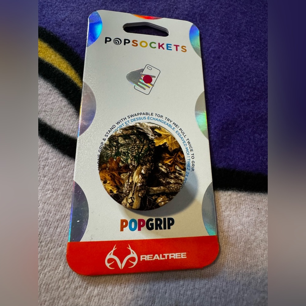 🔥REAL-TREE POP SOCKET POPGRIP New on card🔥